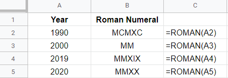How to Convert Roman Numerals with Excel in Hindi