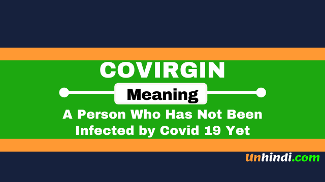 what is the meaning of Covirgin