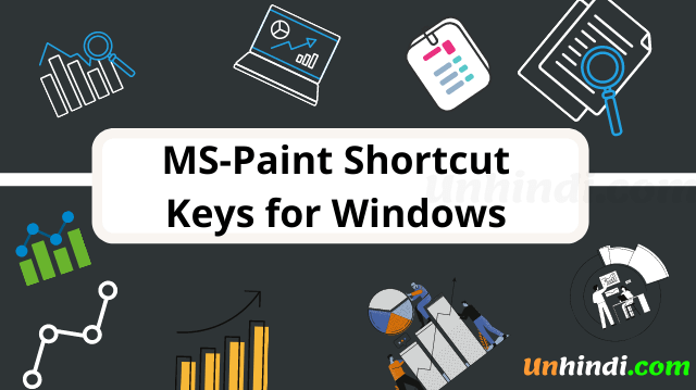 ms paint shortcut key