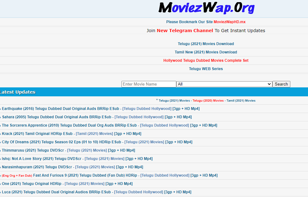 MoviezWap Hindi movies